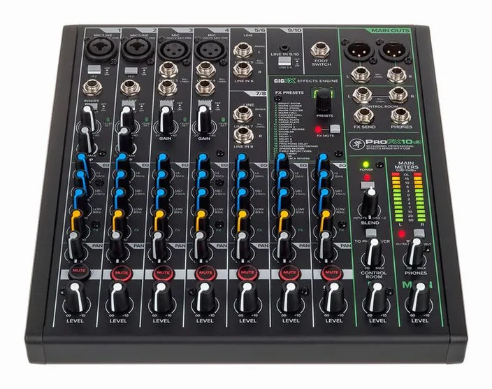 Mackie ProFX10v3, widok 2