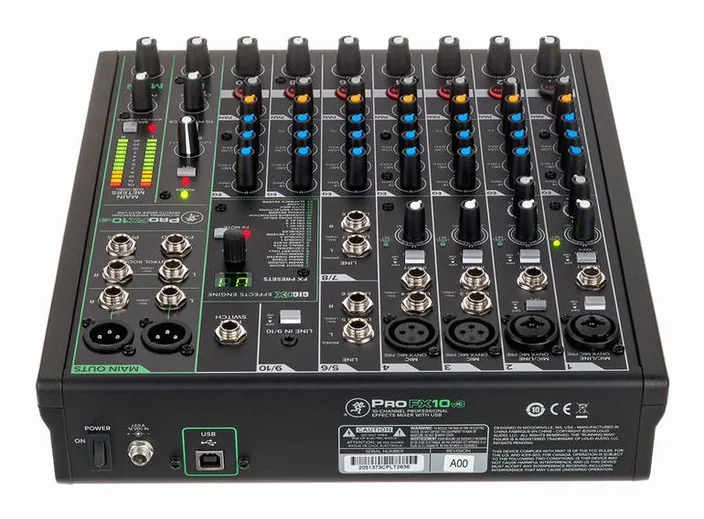 Mackie ProFX10v3, widok 4