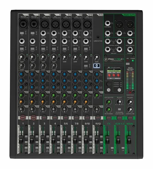 Mackie ProFX12v3+, widok 4