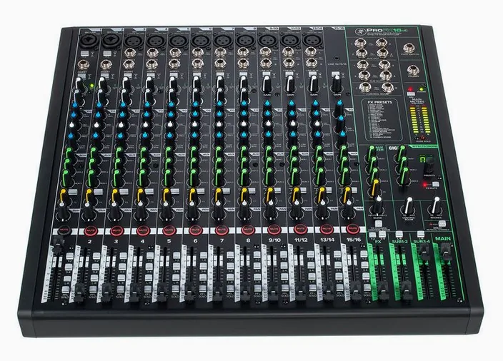 Mackie ProFX16v3, widok 2