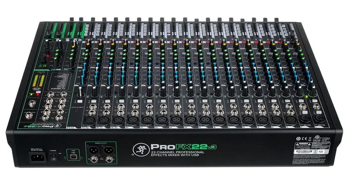 Mackie ProFX22v3, widok 4