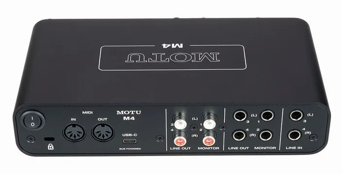 MOTU M4, widok 4