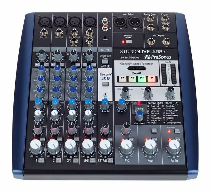 Presonus StudioLive AR8c, widok 2