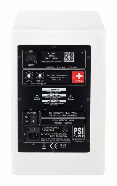 PSI Audio A17-M Pure White, widok 4