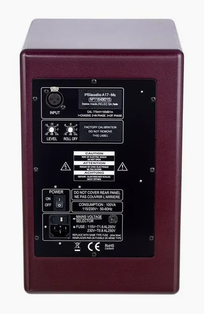 PSI Audio A17-M Studio Red, widok 4