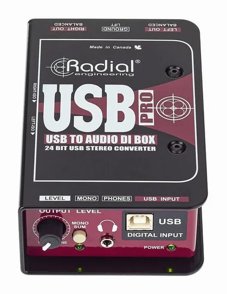 Radial Engineering USB-Pro, widok 2