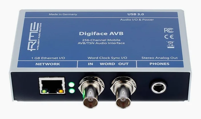 RME Digiface AVB, widok 2