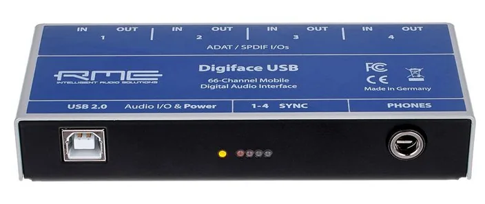 RME Digiface USB, widok 2