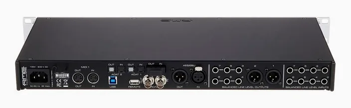 RME Fireface UFX III, widok 4