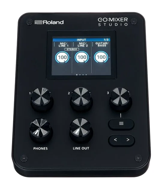 Roland GO:MIXER Studio, widok 2