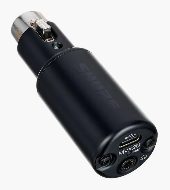 Shure Motiv MVX2U, widok 3