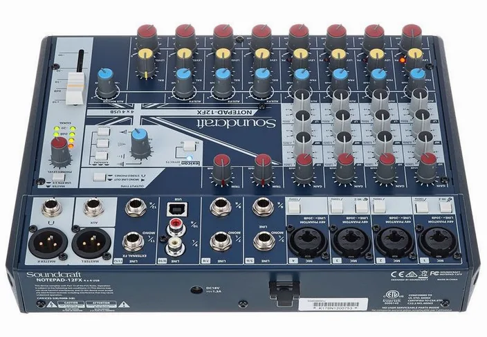 Soundcraft Notepad-12FX, widok 4