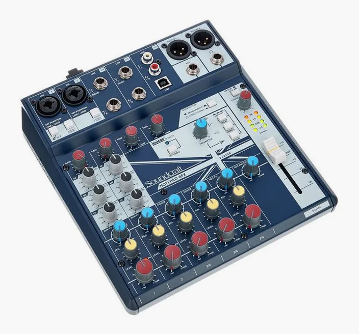 Soundcraft Notepad-8FX, widok 3