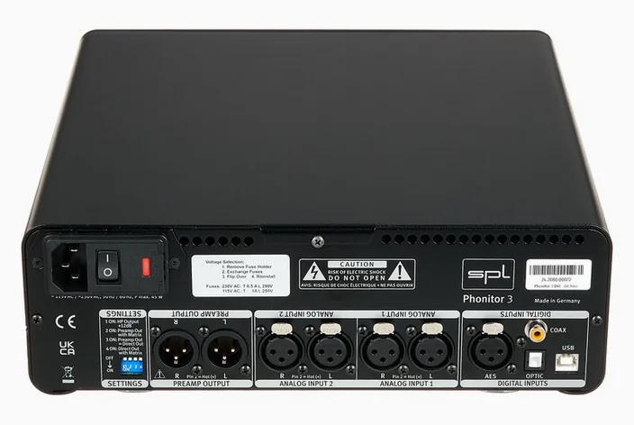 SPL Phonitor 3 DAC, widok 4