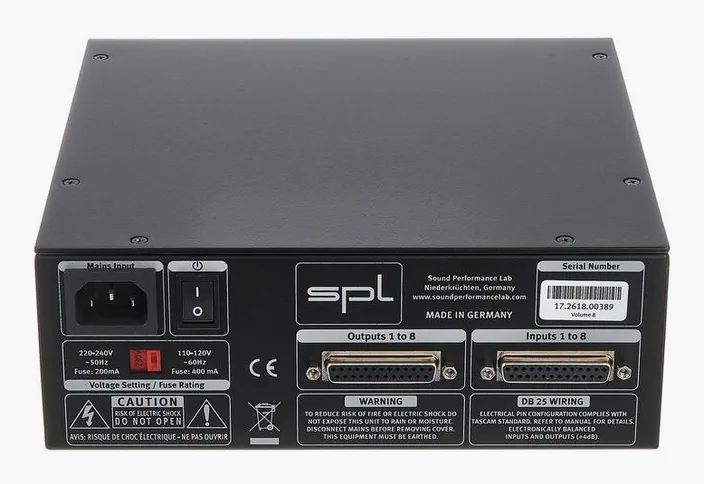 SPL Volume 8 black, widok 4