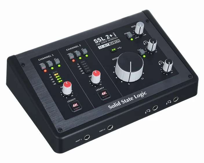 SSL 2+ MKII, widok 3