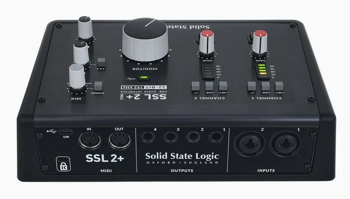 SSL 2+ MKII, widok 4