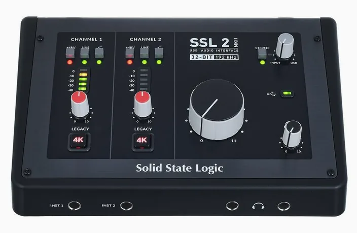 SSL 2 MKII, widok 2
