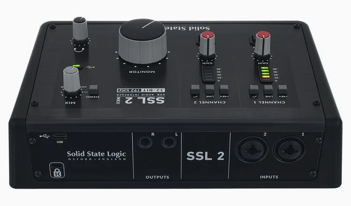 SSL 2 MKII, widok 4