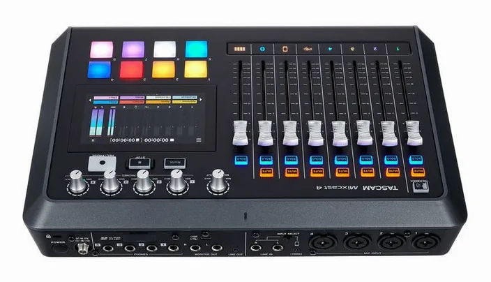 Tascam Mixcast 4, widok 4