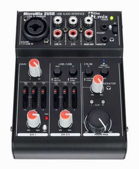 the t.mix MicroMix 2 USB, widok 2