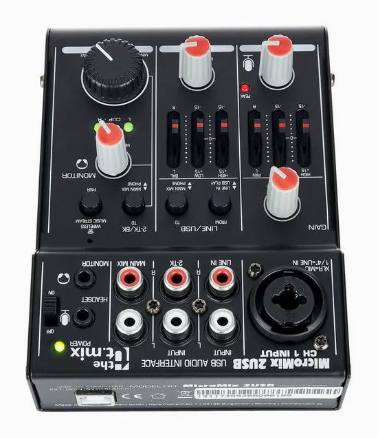 the t.mix MicroMix 2 USB, widok 4