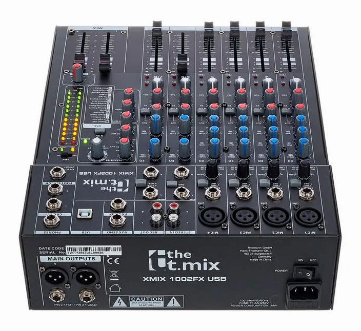 the t.mix xmix 1002 FX USB, widok 4