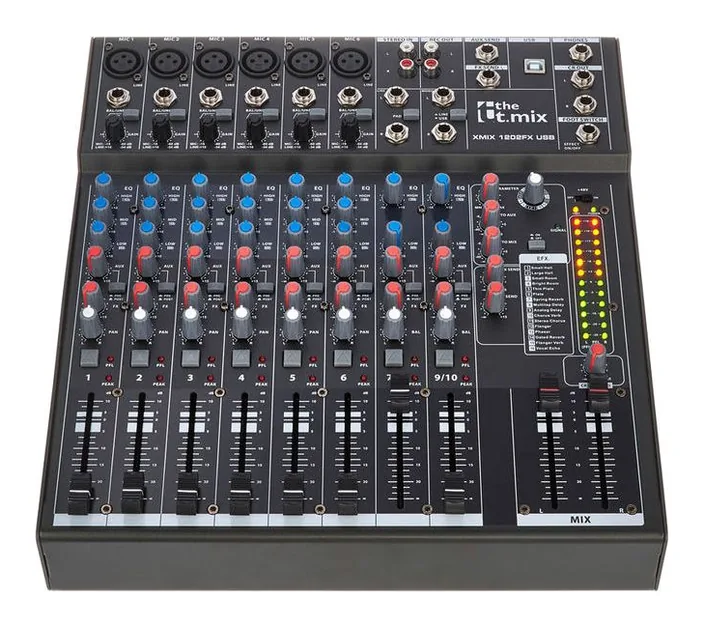 the t.mix xmix 1202 FX USB, widok 2