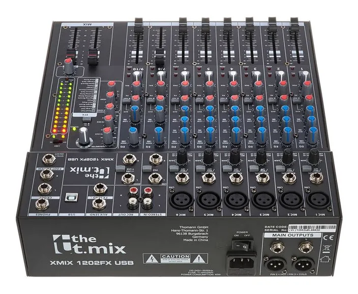 the t.mix xmix 1202 FX USB, widok 4