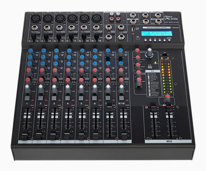 the t.mix xmix 1202 FXMP USB, widok 2