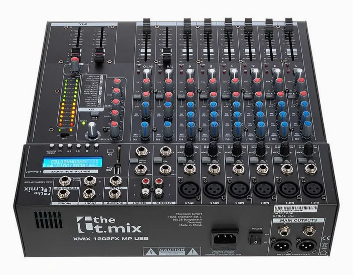 the t.mix xmix 1202 FXMP USB, widok 4