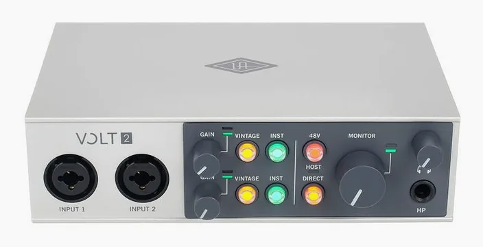 Universal Audio Volt 2 USB Recording Studio, widok 2