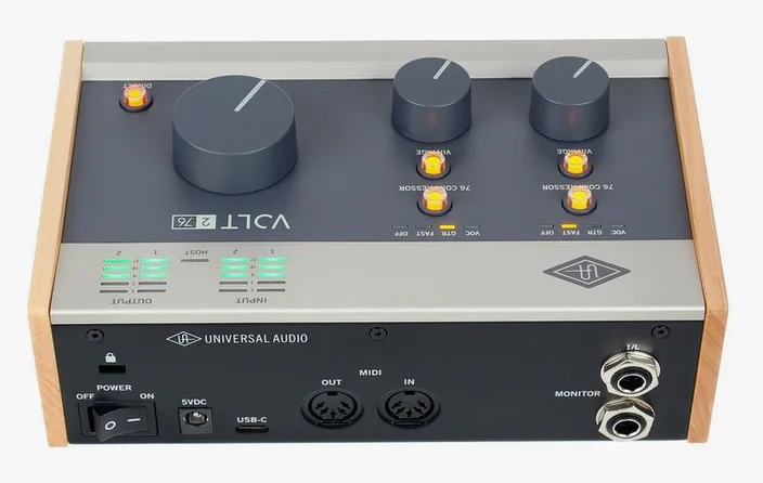Universal Audio Volt 276 USB Recording Studio, widok 4