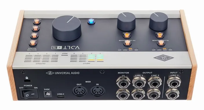 Universal Audio Volt 476 USB Recording Studio, widok 4