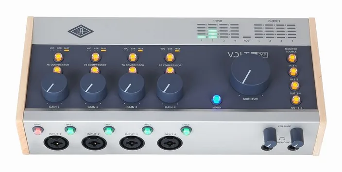 Universal Audio Volt 476P USB Recording Studio, widok 2