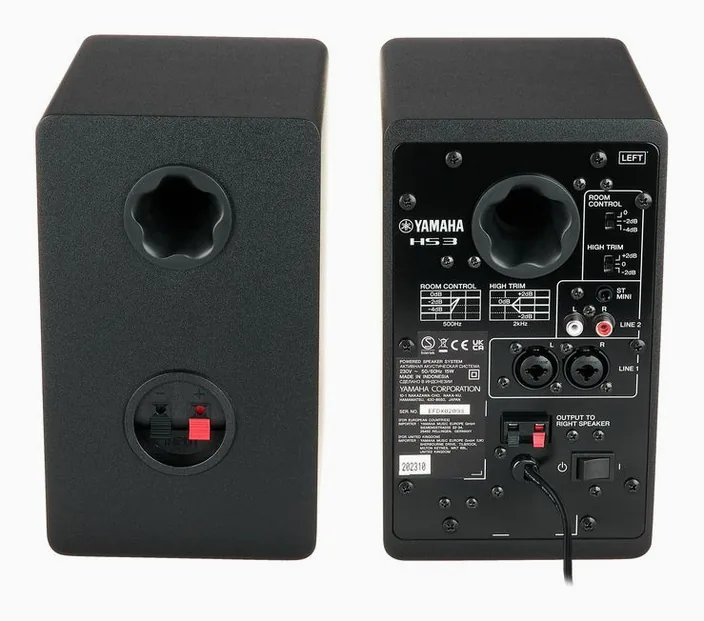 Yamaha HS 3, widok 4