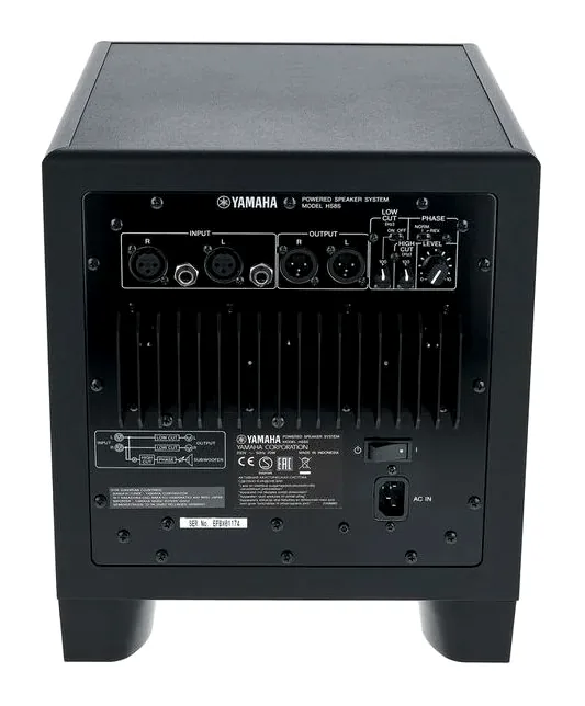 Yamaha HS 8S, widok 4
