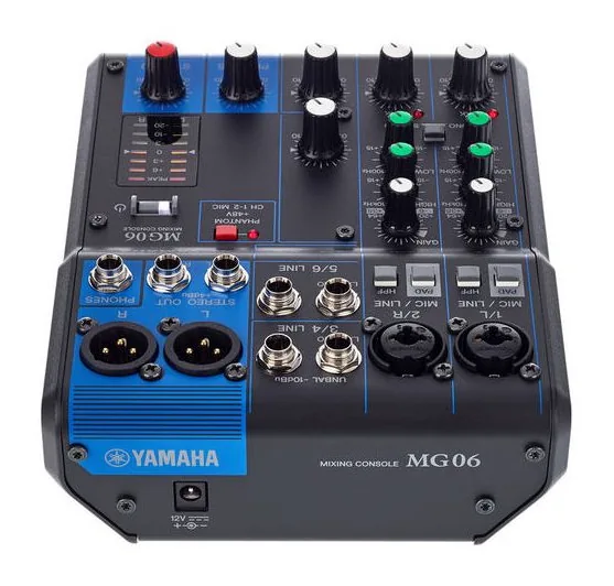 Yamaha MG06, widok 4