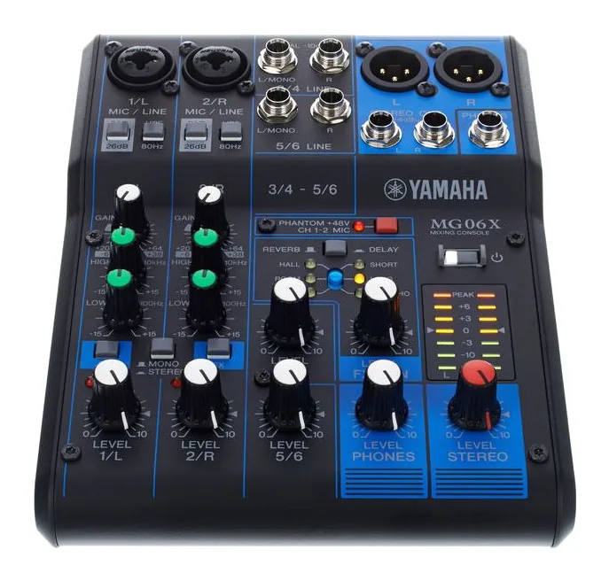 Yamaha MG06X, widok 2