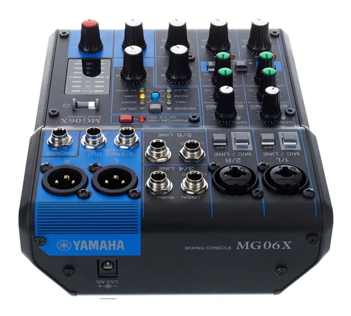 Yamaha MG06X, widok 4