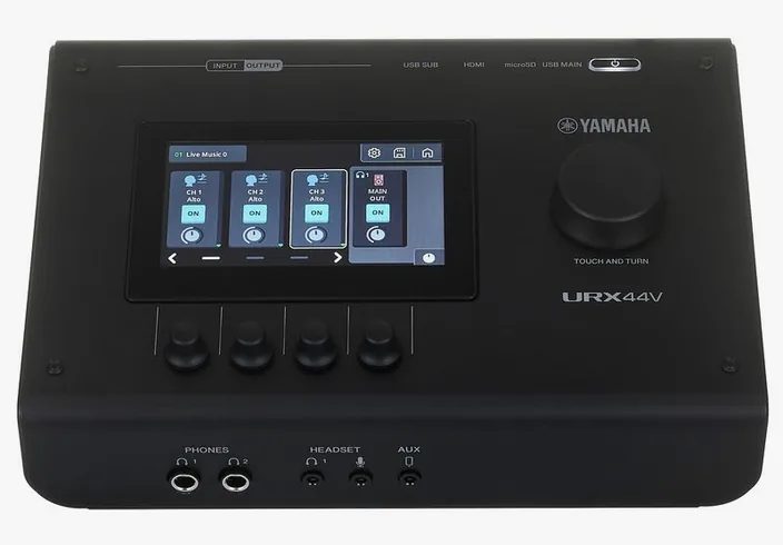 Yamaha URX44V BK, widok 2