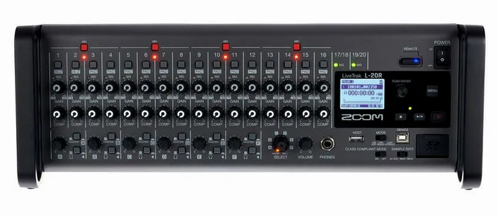 Zoom LiveTrak L-20R, widok 2