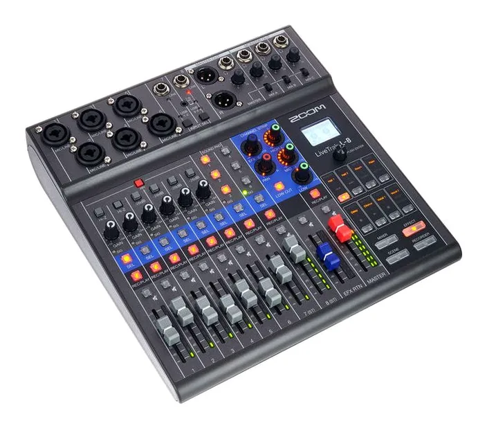 Zoom LiveTrak L-8, widok 3