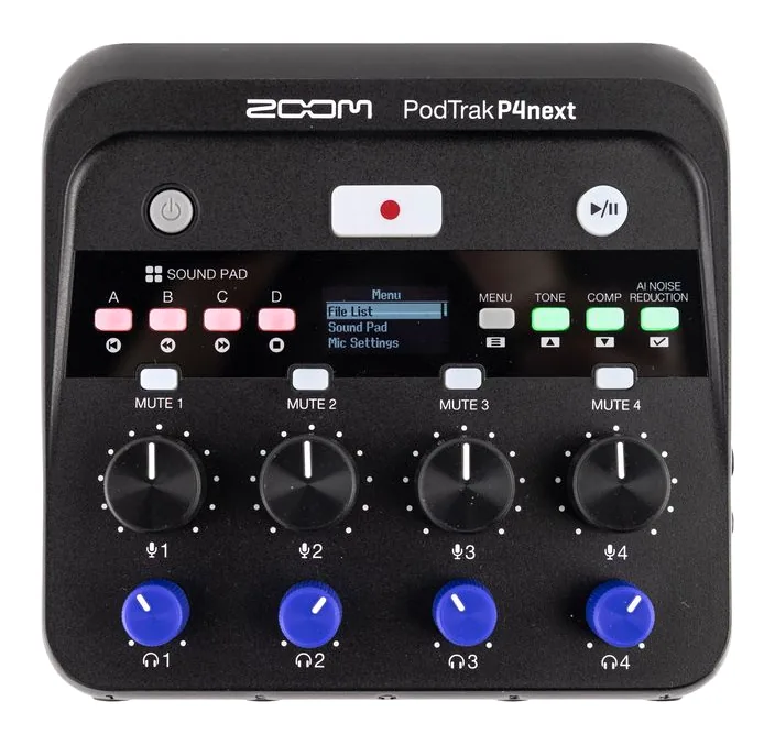 Zoom PodTrak P4next, widok 3