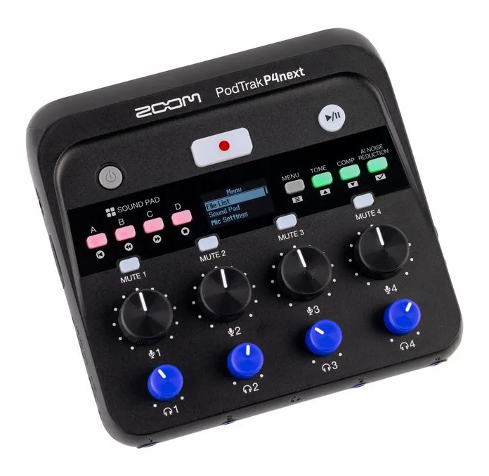 Zoom PodTrak P4next, widok 4